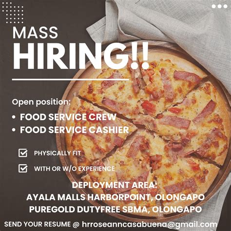 olongapo job hiring without experience
